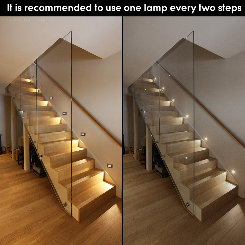 Led stair tread lights hot sale
